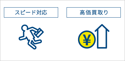 積極的な買取り